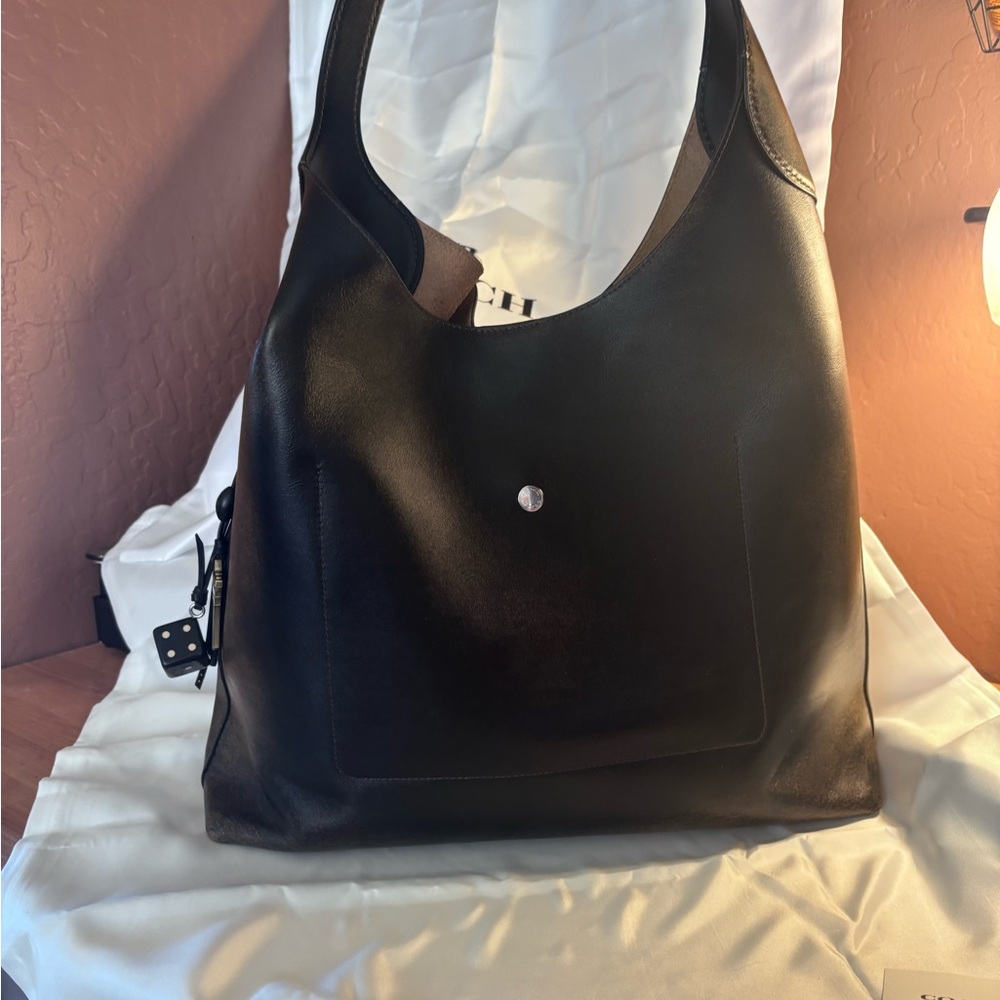 Coach loved Leather Brooklyn 39 Women's Bag - Picture 4 of 10